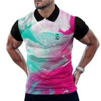 DriFit "Water Colors" Polo Straight Cut