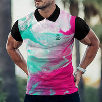 DriFit "Water Colors" Polo Straight Cut